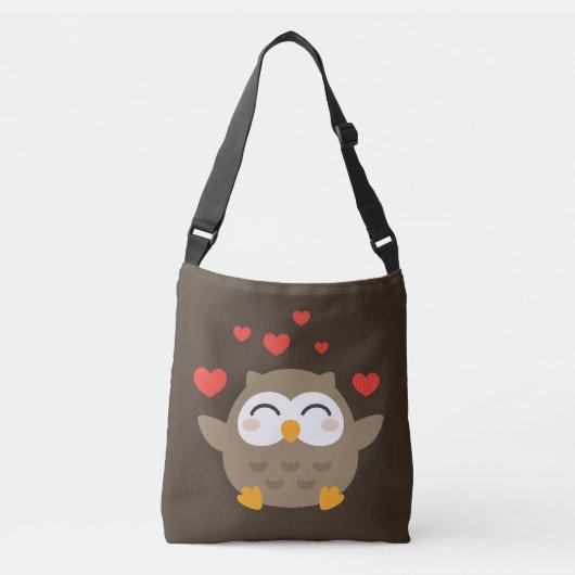 Sac Ajustable Illustration de I Owl You (Devant)