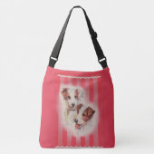 Sac Ajustable Illustration de terriers Jack Russell MIGNONS (Devant)