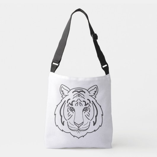 Sac Ajustable Illustration du tigre (Devant)