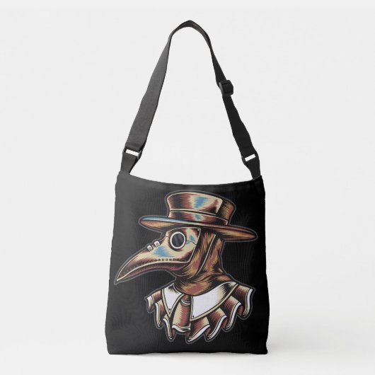 Sac Ajustable Illustration d'un docteur en peste artistique (Devant)