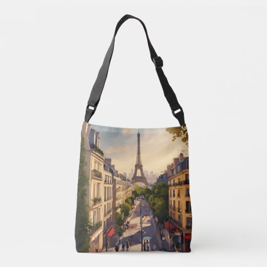 Sac Ajustable Illustration Paris (Dos)