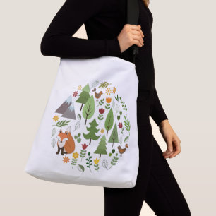 Sac Ajustable Illustrations scandinaves Cercle