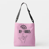 Sac Ajustable ILY Vibes - Conception ASL (Dos)