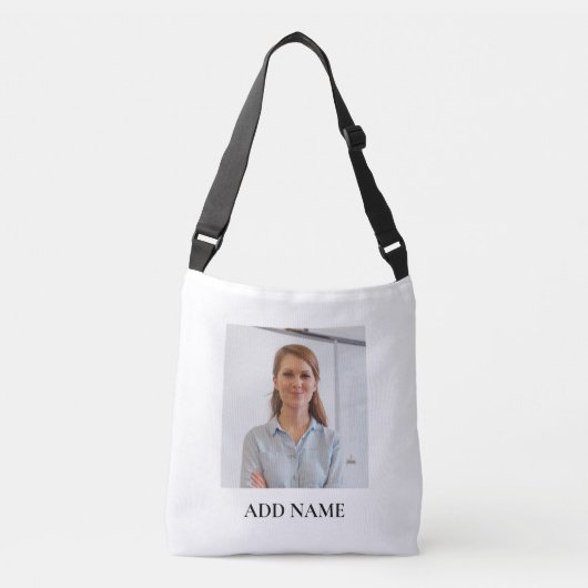 Sac Ajustable Image et nom personnalisés (Devant)