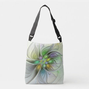 Sac Ajustable Imaginaire coloré Fleur moderne Abstrait Fractal