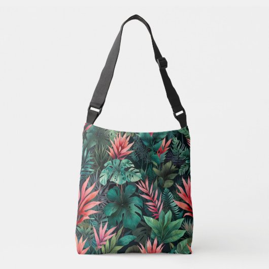 Sac Ajustable Imaginaire de la forêt tropicale (Devant)