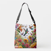 Sac Ajustable Imaginaire de vol floral (Dos)