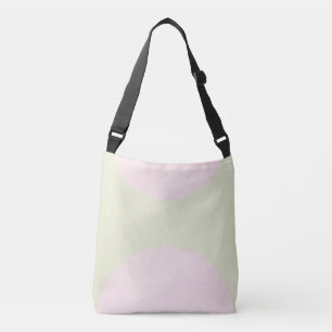 Sac Ajustable Impression abstraite recto-verso vert pastel