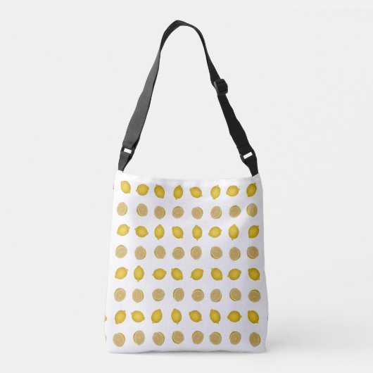 Sac Ajustable Impression citron (Dos)