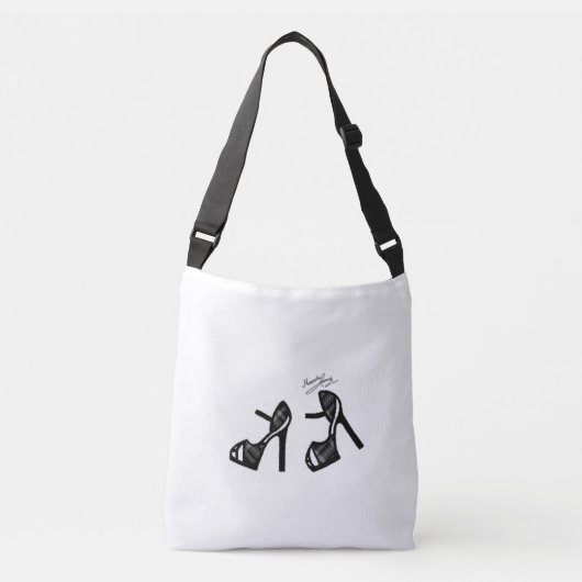 Sac Ajustable Impression de chaussures élégante - Plaqué de char (Devant)