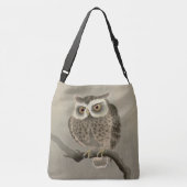 Sac Ajustable impression de chouette à longue oreille (Dos)