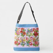 Sac Ajustable impression de collection de fleurs florales épique (Dos)