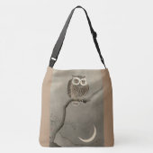 Sac Ajustable impression de hibou aux oreilles longues (Dos)
