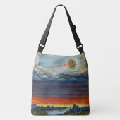 Sac Ajustable impression de peinture de comète (Devant)