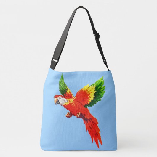 Sac Ajustable impression de perroquet volant (Dos)