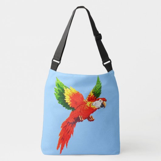 Sac Ajustable impression de perroquet volant (Devant)