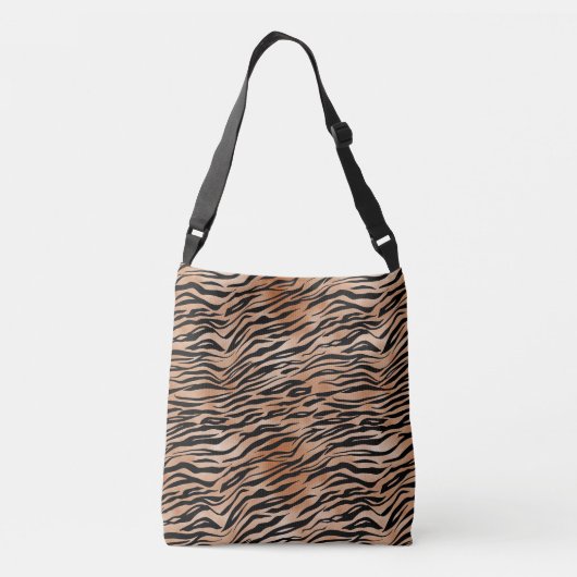 Sac Ajustable Impression de tigre orange noir (Dos)
