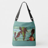 Sac Ajustable impression des hippocampes (Devant)
