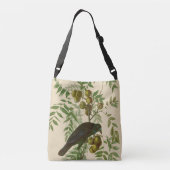 Sac Ajustable Impression d'oiseau Grackle violet d'Audubon Botan (Dos)