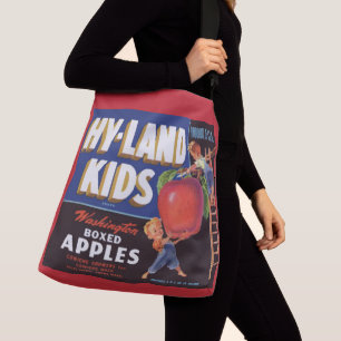 Sac Ajustable Impression étiquette Hyland Kids Washington Apples