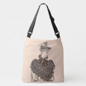 Sac Ajustable Impression féminine victorienne 1897 (Devant)