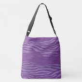 Sac Ajustable Impression Zèbre Violet (Dos)