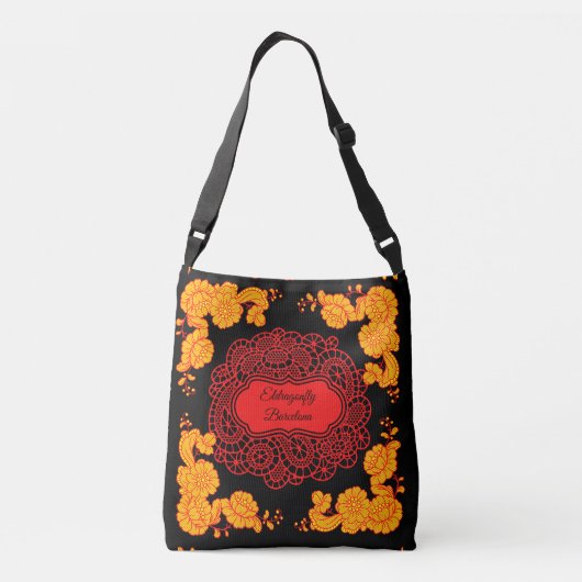 Sac Ajustable imprimé floral espagnol (Dos)