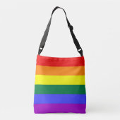 Sac Ajustable Indicateur de la fierté arc-en-ciel (Dos)