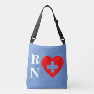 Sac Ajustable Infirmières Coeur rouge bleu