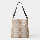 Sac Ajustable Inspiré de l'ancien (Motif Argyle) - (Dos)