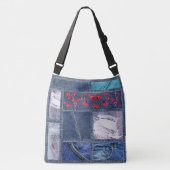 Sac Ajustable Inspiré par Denim Patchwork (Devant)