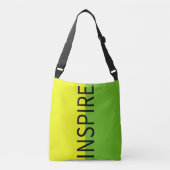 Sac Ajustable Inspirer les devis positifs (Devant)