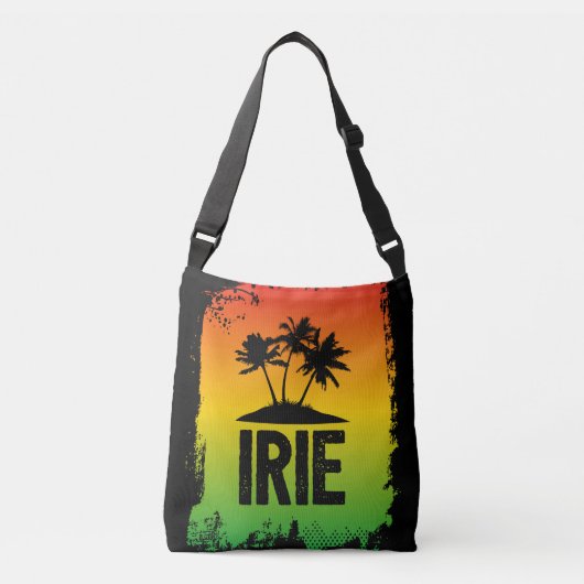 Sac Ajustable IRIE Jamaican Rastafarian Patwah Salutation (Devant)