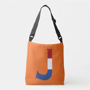 Sac Ajustable J Monogramme superposé à l'indicateur NLD sur ou c