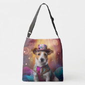 Sac Ajustable Jack Russell en costume coloré (Dos)