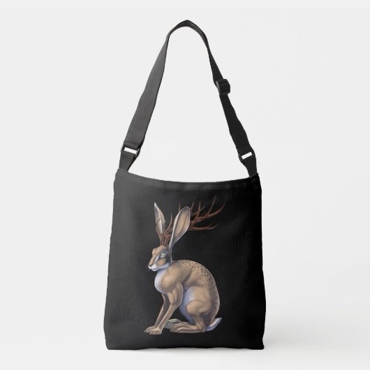 Sac Ajustable Jackalope Cryptid Animal (Devant)