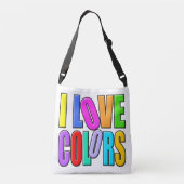 Sac Ajustable J'adore les couleurs (Dos)