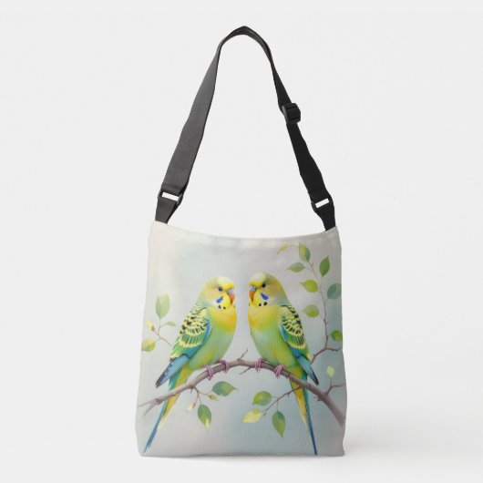 Sac Ajustable J'adore mes perruches (Devant)