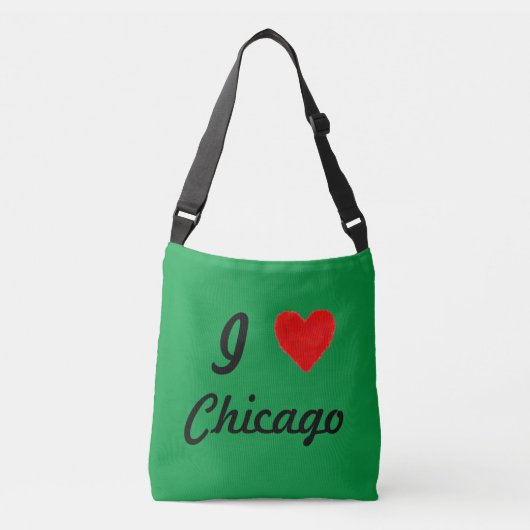 Sac Ajustable J'aime Chicago (Devant)