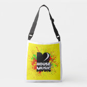 Sac Ajustable J'aime la musique de maison (Devant)