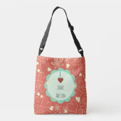 Sac Ajustable J'aime le motif orange de Jane Austen (Dos)