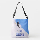 Sac Ajustable J'Aime Les Grosses Bandes Neige Ski À La Descente (Dos)