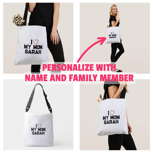 Sac Ajustable J'aime ma mère