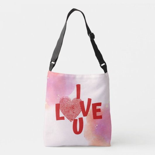 Sac Ajustable J'AIME votre coeur (Dos)