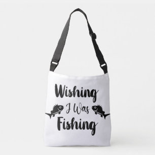 Sac Ajustable J'aimerais pêcher une citation drôle