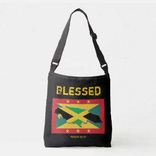Sac Ajustable JAMAICA GRENADA Écriture chrétienne à double patri