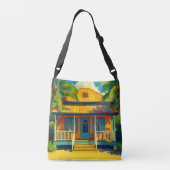 Sac Ajustable Jamaican beach cottage (Dos)