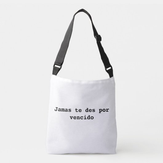 Sac Ajustable jamas te des por vencido (Devant)