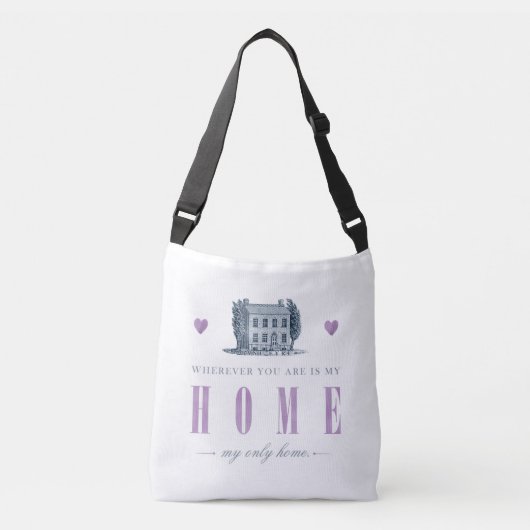 Sac Ajustable Jane Eyre - Ma seule maison - Maison (Devant)