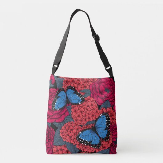 Sac Ajustable Jardin de morpho bleu (Dos)